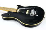 1997 Peavey EVH Wolfgang Standard PATENT PENDING Archtop -- Early Model, Deluxe, Black with White Binding!