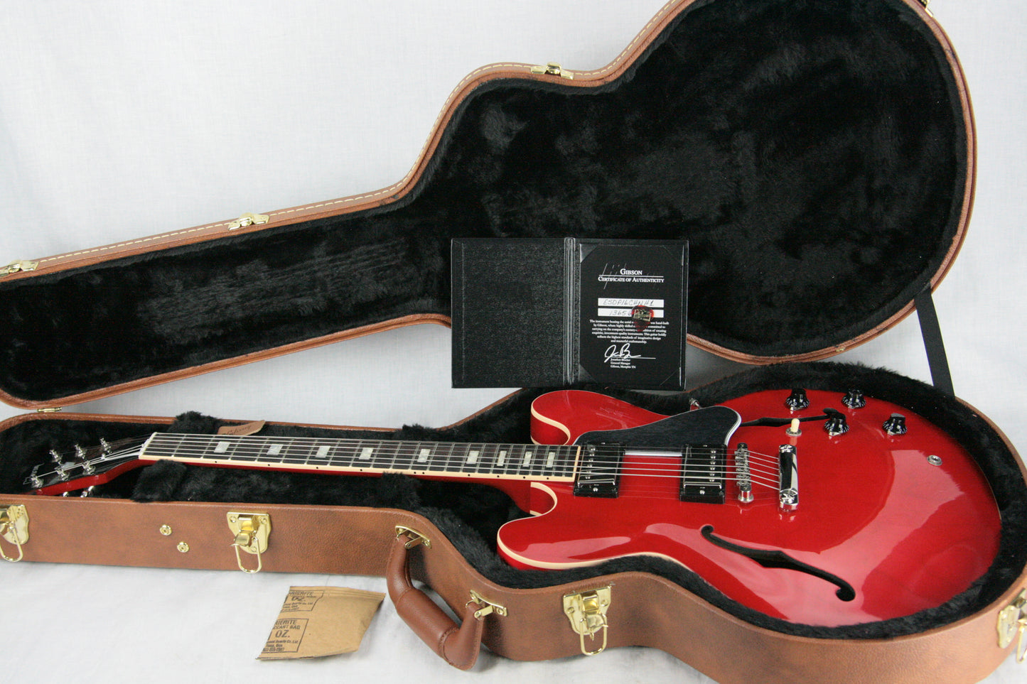 2016 Gibson ES-335 CHERRY RED Gloss! Block inlays! Memphis 345 355