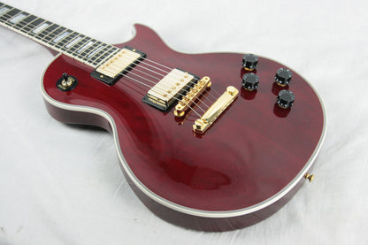 2017 Gibson Custom Shop Les Paul Modern Axcess WINE RED Gold Hardware!