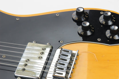 1974 Fender Telecaster Deluxe Natural - Vintage Original Tele Stratocaster Headstock, Wide Range Humbuckers, 1970's