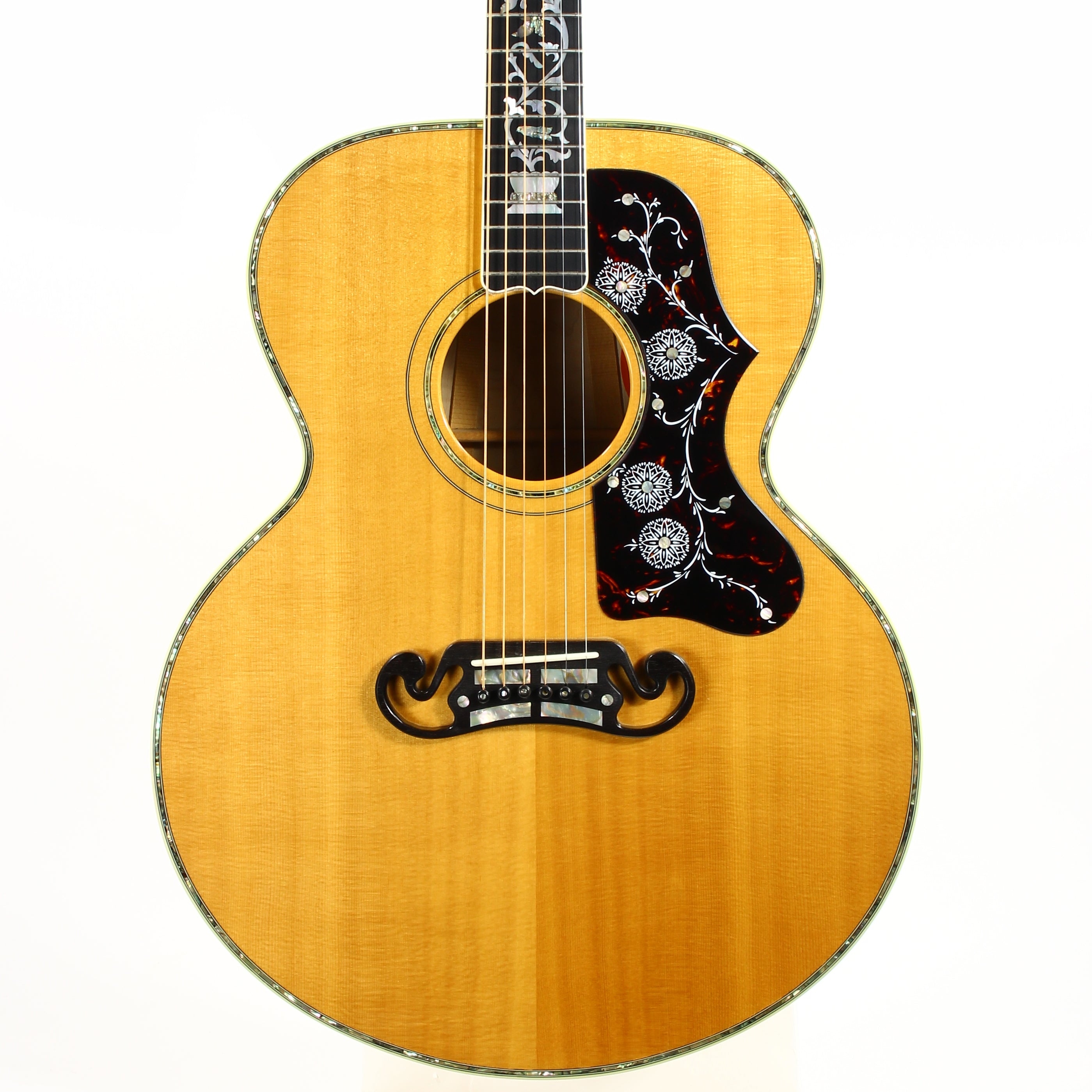 *SOLD*  RARE 1995 Gibson Montana J-200 DELUXE VINE INLAY One-Off -- 3-Piece Back, Abalone/MOP Inlays, SJ-200 j200 sj200