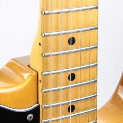 1974 Fender Telecaster Deluxe Natural - Vintage Original Tele Stratocaster Headstock, Wide Range Humbuckers, 1970's