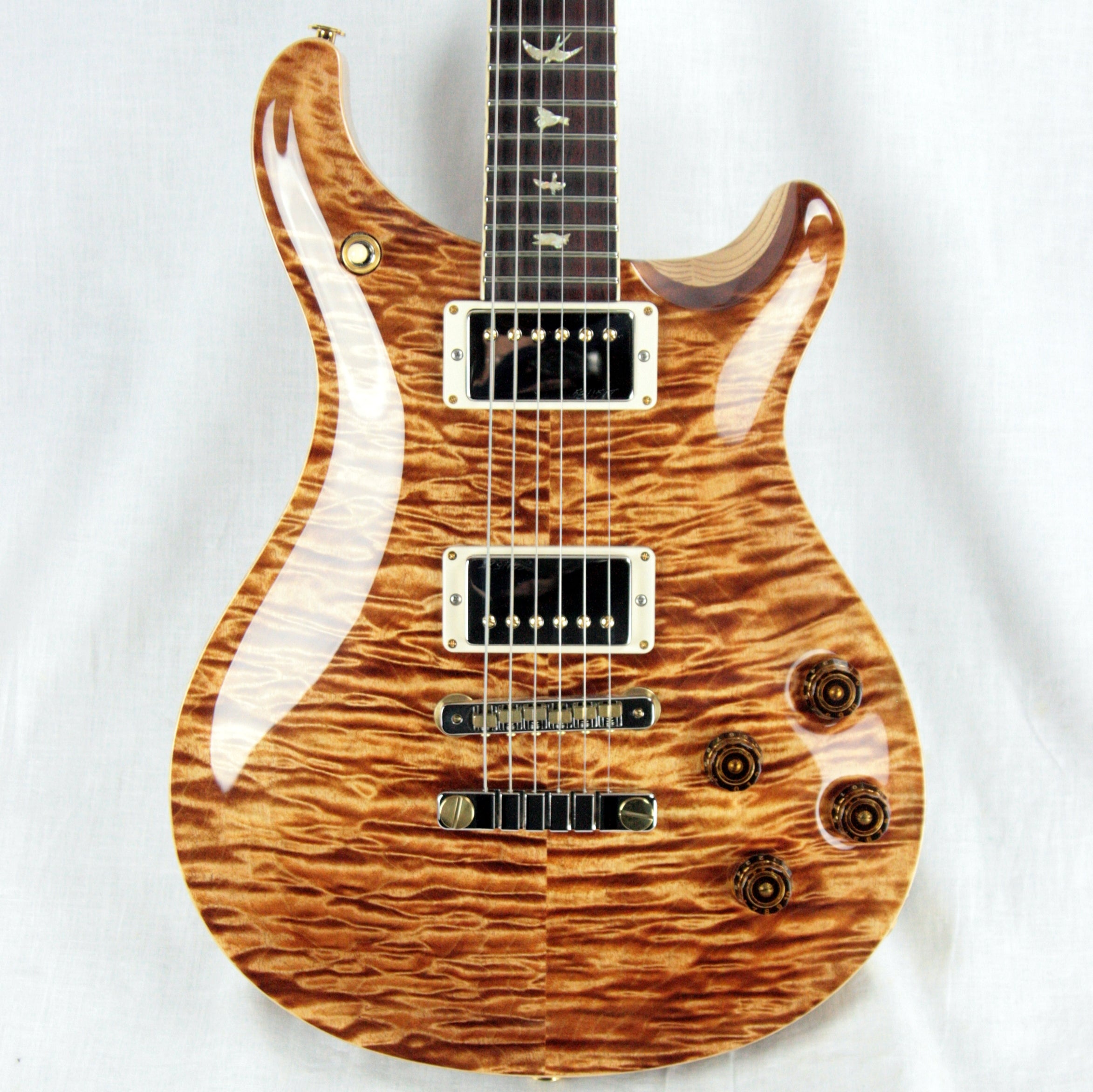 *SOLD*  MINT 2018 PRS Wood Library 594 Artist Quilt Top! Paul Reed Smith Cocobolo Swamp Ash