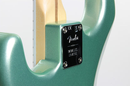 Fender American Jazz Stratocaster Strat Parallel Universe - USA Mystic Surf Green, Block Inlays, '65 Pure Vintage Pups, Matching H/S!