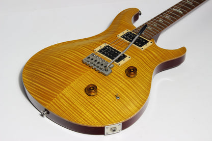 COLLECTORS! 1990 PRS Custom 24 - Vintage Yellow 10-Top Brazilian Rosewood - RARE Factory Multi-Tap Pickups! 1989 Paul Reed Smith