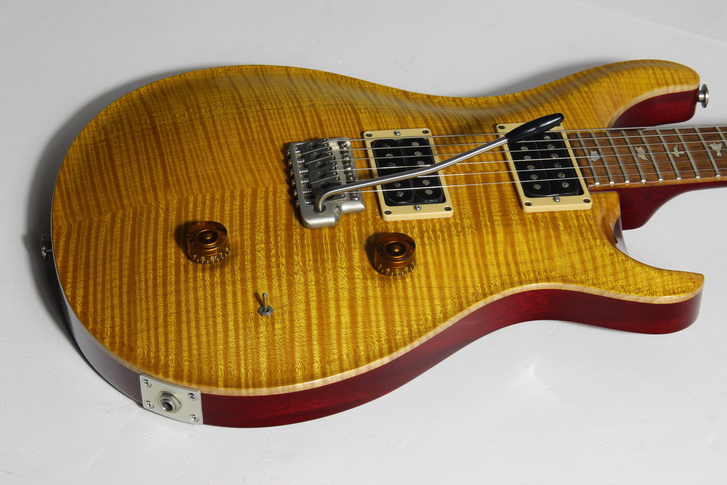 COLLECTORS! 1990 PRS Custom 24 - Vintage Yellow 10-Top Brazilian Rosewood - RARE Factory Multi-Tap Pickups! 1989 Paul Reed Smith