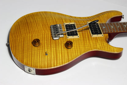 COLLECTORS! 1990 PRS Custom 24 - Vintage Yellow 10-Top Brazilian Rosewood - RARE Factory Multi-Tap Pickups! 1989 Paul Reed Smith