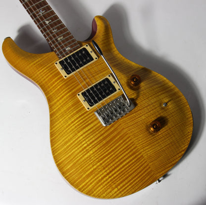 COLLECTORS! 1990 PRS Custom 24 - Vintage Yellow 10-Top Brazilian Rosewood - RARE Factory Multi-Tap Pickups! 1989 Paul Reed Smith