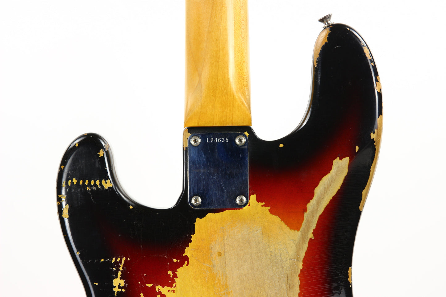 1964 Fender Precision Bass - Sunburst, Spaghetti Logo, Pre-CBS 1963 spec, Clay Dots, Vintage L-Series P-Bass