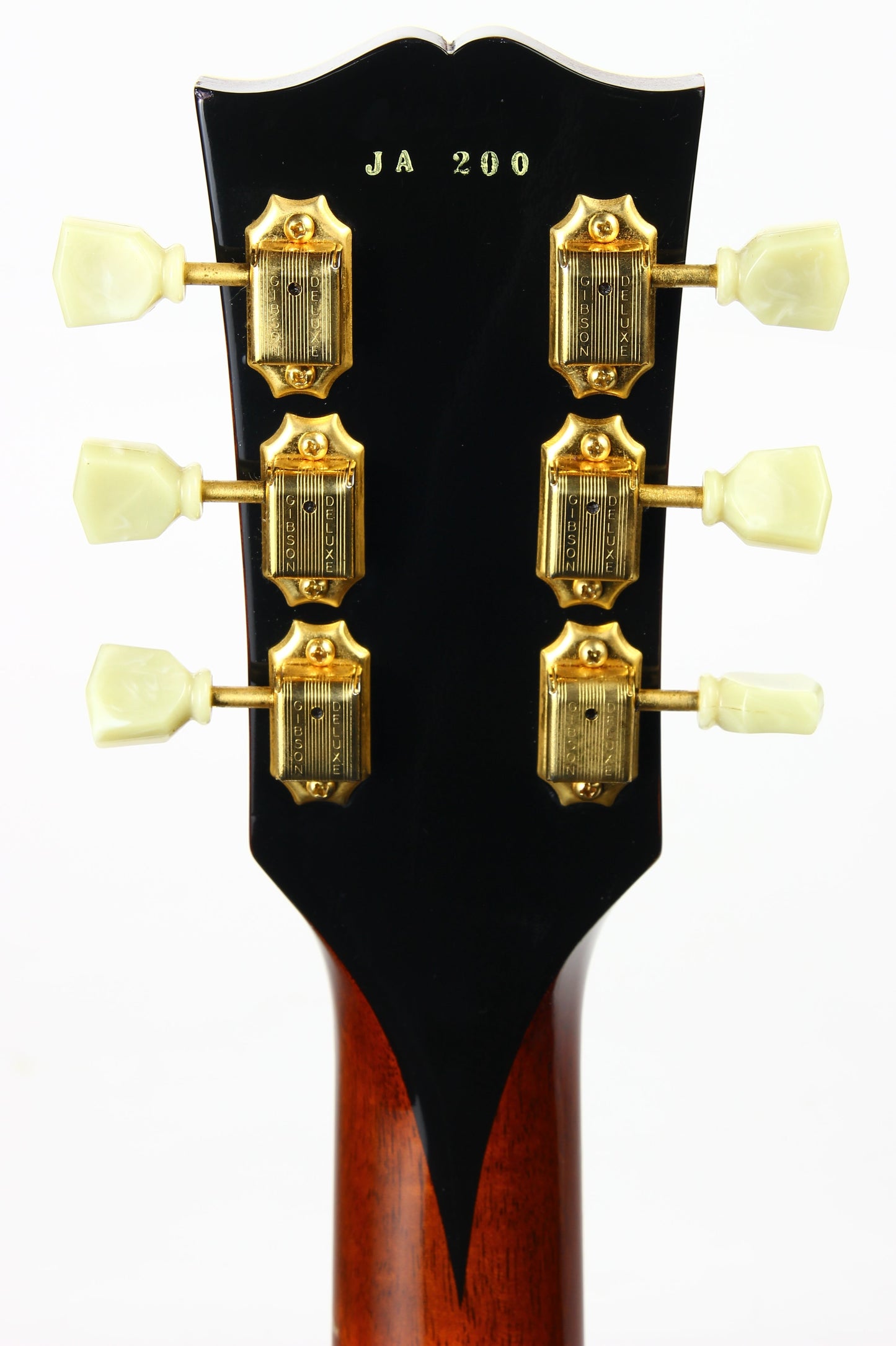 2005 Gibson Custom Shop Johnny A Signature - Ebony Board, Sunset Glow Sunburst, Bigsby es-355, l-4ces