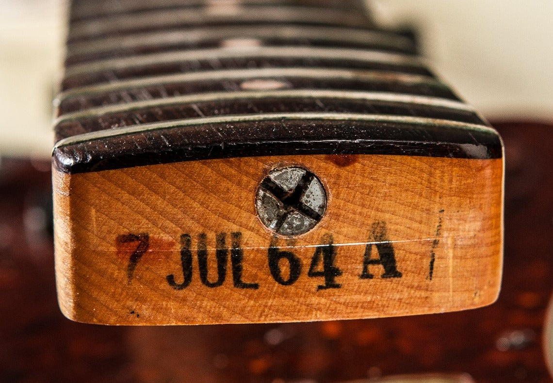 1964 Fender Jazz Bass Olympic White - Matching Headstock, Pre-CBS, Clay Dots, Vintage L-Series, Original Case