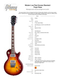 *SOLD*  2017 Gibson Custom Shop Modern Les Paul Axcess Standard Floyd Rose Bourbon Burst Flametop!