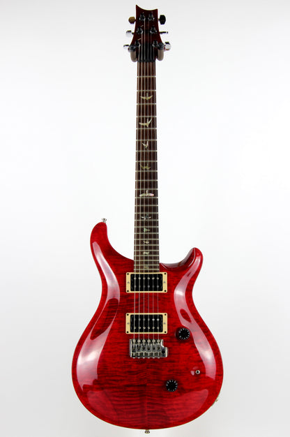 1987 PRS Custom 24 Guitar BRAZILIAN ROSEWOOD Paul Reed Smith - Scarlet Red, Bird Inlays