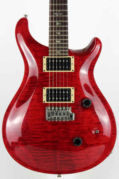 1987 PRS Custom 24 Guitar BRAZILIAN ROSEWOOD Paul Reed Smith - Scarlet Red, Bird Inlays