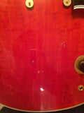*SOLD*  1960 Gibson ES-355 TDSV! CLEAN, PAF's, Watermelon Cherry w/ FLAME! Bigsby