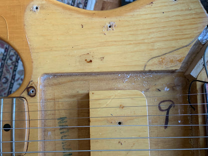 1974 Fender Telecaster Deluxe Natural - Vintage Original Tele Stratocaster Headstock, Wide Range Humbuckers, 1970's